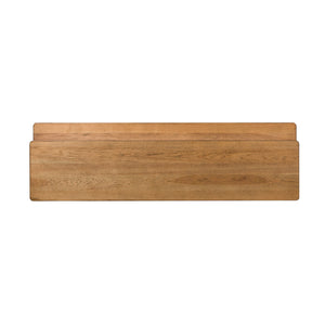 Farmhouse Reimagined - Console Bar Table - Antique White / Chestnut Tops