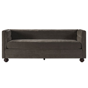 3 Seater Sofa Upholstery With Square Arms, Living Room Couch