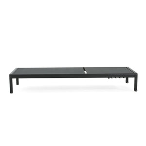 Outdoor Patio Chaise Lounge With 5 Reclining Positions