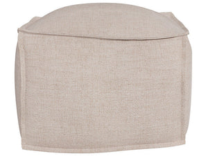 Coastal Living Outdoor / Bottega - Ottoman Pouf, Special Order - Beige