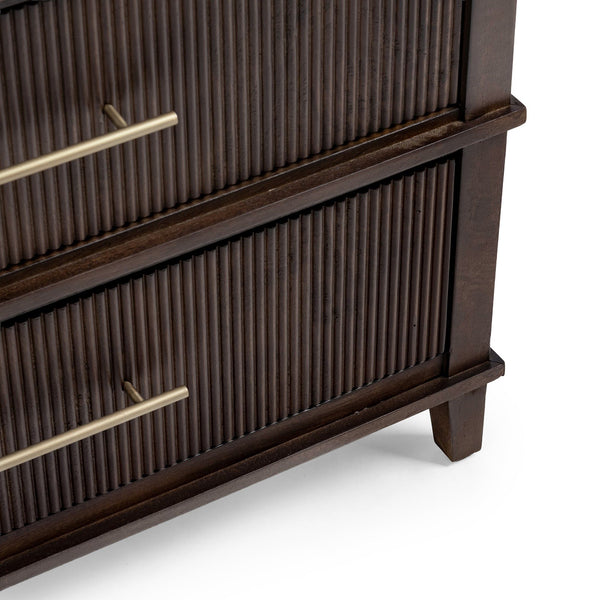 Westlake - 2-Drawer Nightstand - Kona Brown