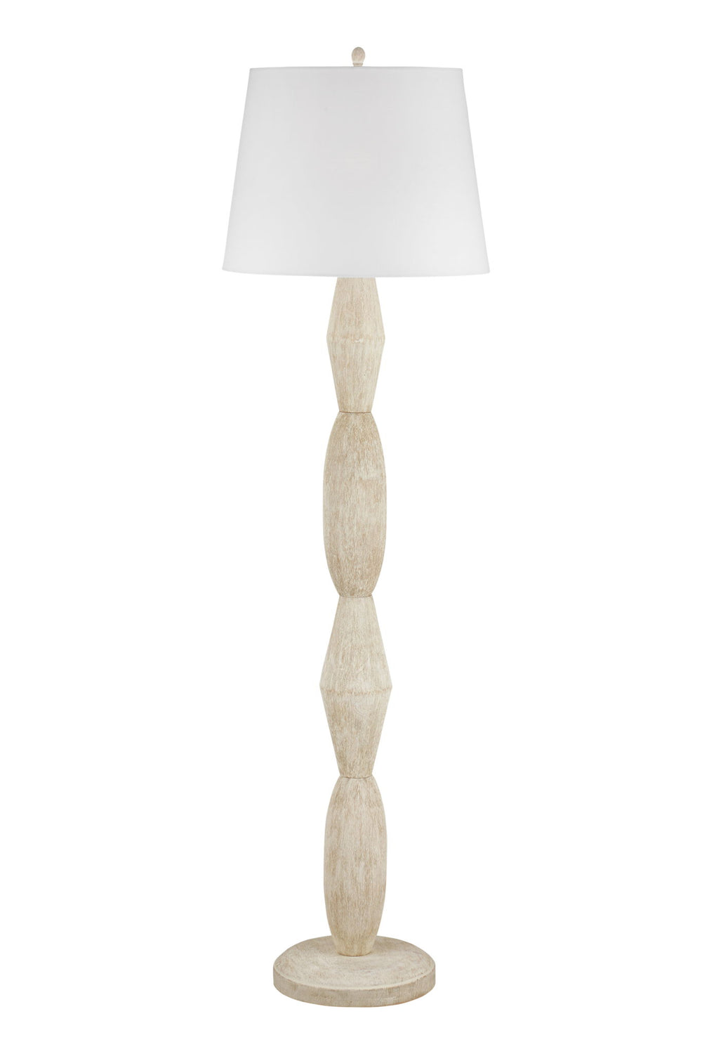 Aurelia - Floor Lamp - Beige / White