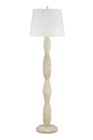 Aurelia - Floor Lamp - Beige / White