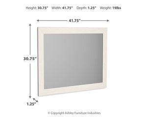 Stelsie - Bedroom Mirror - White