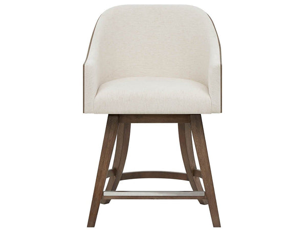 Modern - Swivel Counter Chair - Haze / Levi Oyster