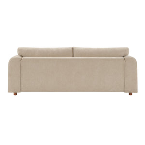 Modern 3 Seater Upholstered Couch Sofa For Living Room