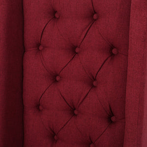 Sophisticated Tufted Dining Chair With High Back Design