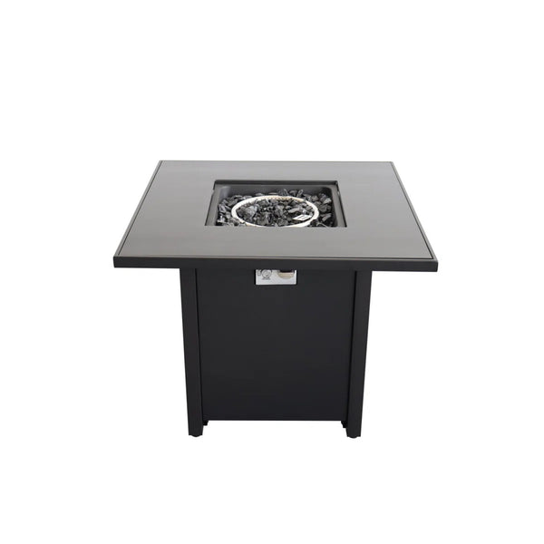 Outdoor Fire Pit For Outdoor Home Garden Backyard Fireplace - Black