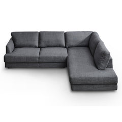 Glander - Cozy Sectional Sofa Right Facing - Gray