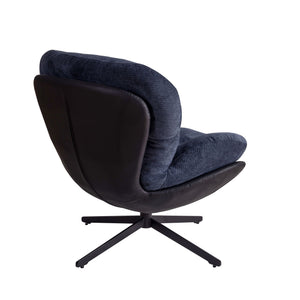 360° Swivel Office Chair, No Wheels