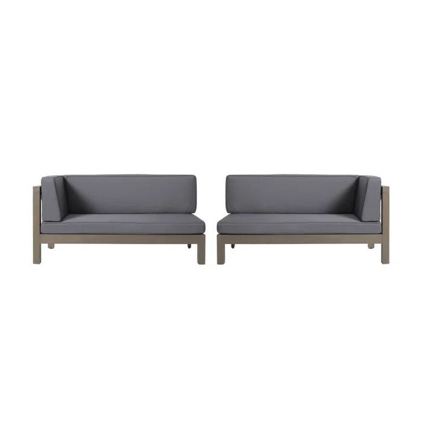 Brava - X Back Corner Bench