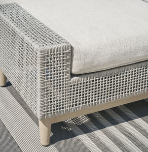 Seton Creek - Ottoman With Cushion - Gray