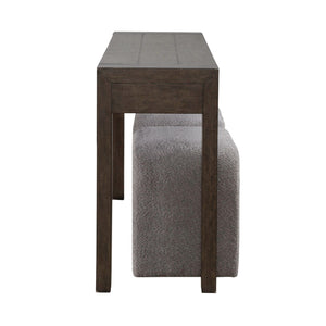 Cascade Falls - 3 Piece Set - Satin Espresso / Gray