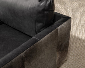 Lathe - Leather/Hide Accent Chair