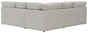 Tori - Sectional With Comfort Coil Seating, Cocktail Ottoman And Accent Pillows Included