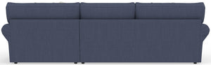 Cape May - Sofa Chaise With Comfort Coil Seating And 5 Accent Pillows Included