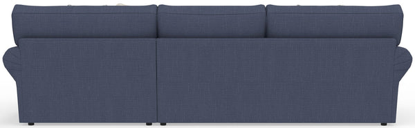 Cape May - Sofa Chaise With Comfort Coil Seating And 5 Accent Pillows Included