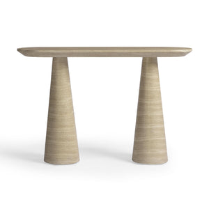 Sandra - Indoor / Outdoor Console Table - Travertine