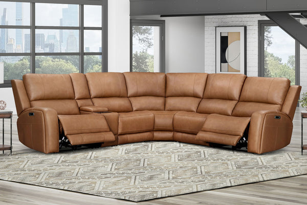 Belmont - Zero Gravity Power Reclining Sectional With Power Adjustable Headrests