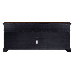 Fireplace TV Consoles - 512 84" Console With Fire FTS - Brown