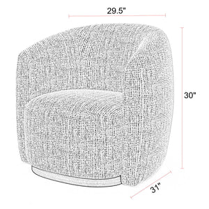 Tatum - Swivel Accent Chair