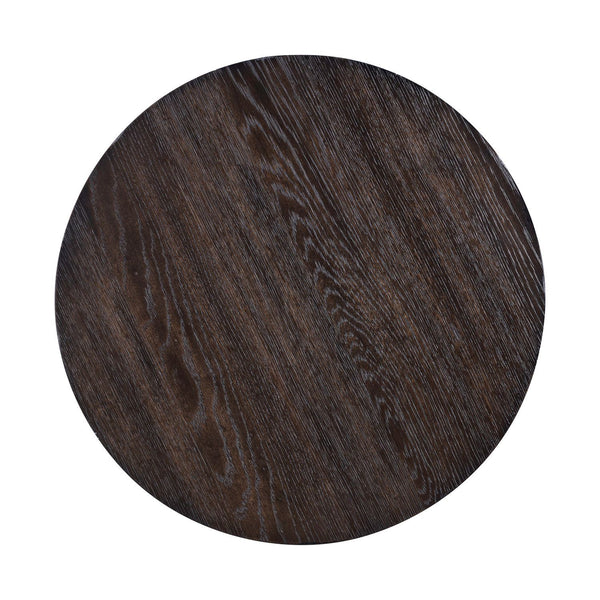 Weston - Round End Table - Peppercorn