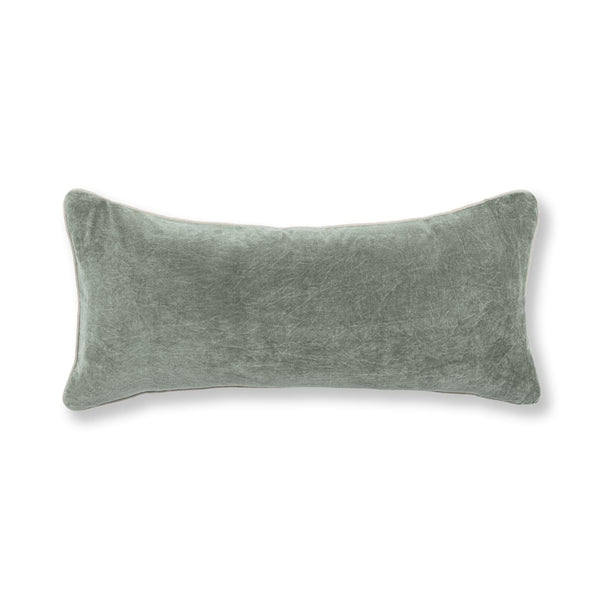 Heirloom Velvet - SLD Pillow - Bay Green