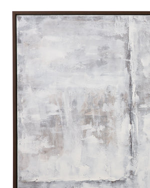 Triad Framed Canvas - Gray