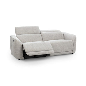 Ostend - Upholstered Power Recliner Sofa - Gray