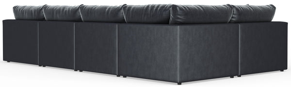 Remington - Modular Sofa And Cocktail Ottoman - Slate