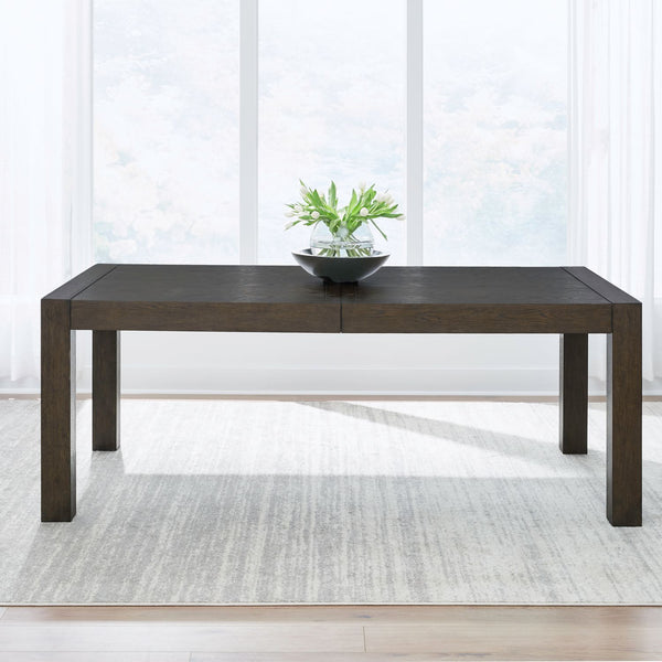 Cascade Falls - Rectangular Leg Table - Satin Espresso