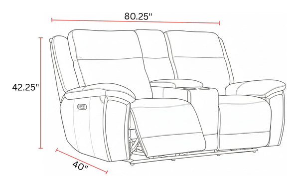 Jameson - Power Reclining Zero Gravity Sofa Set
