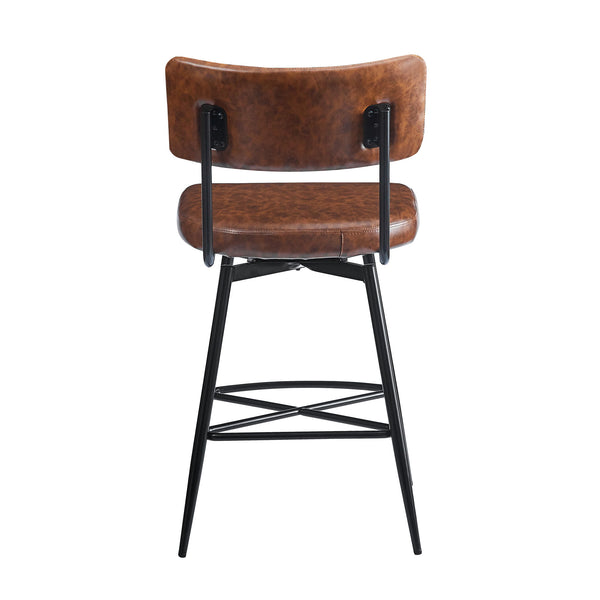 Retro Swivel Counter Stools (Set of 2)