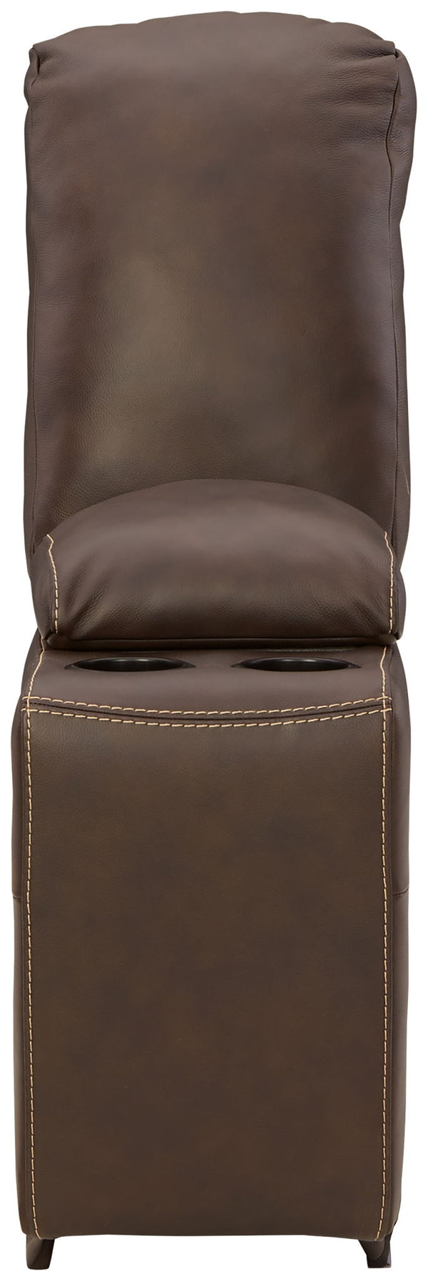 Dunleith - 9-Piece Power Reclining Sectional - Chocolate