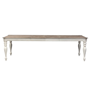 Magnolia Manor - Rectangular Leg Dining Table - Antique White