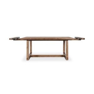 Lyra - Dining Table With Extensions - Smoke Brown