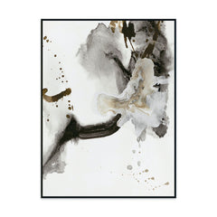 Cream - 36" x 48" Painting Art by Buddy Whitlock - Light Gray