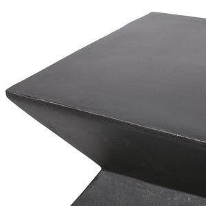 Outdoor Lightweight, Concrete Side Table - Copper