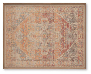 Kerrickson - Wall Art - Red / Orange / Blue