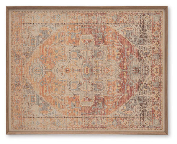 Kerrickson - Wall Art - Red / Orange / Blue