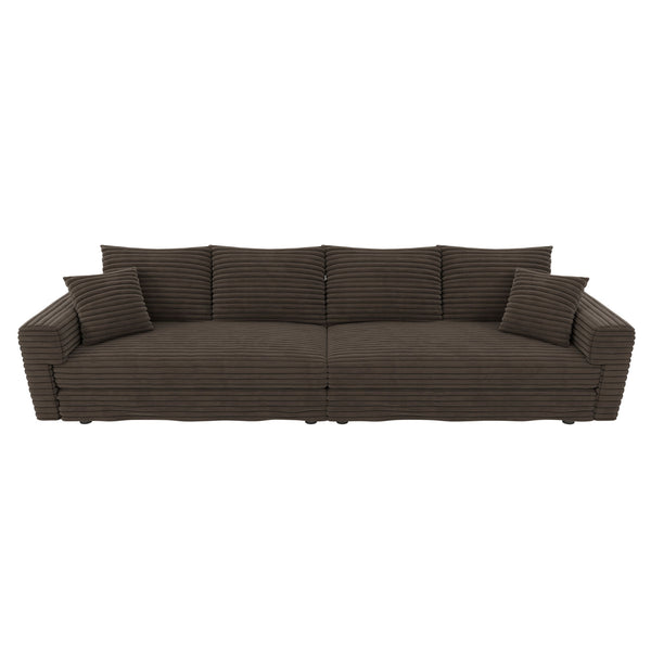 Modern Comfy Upholstered Sofa Cloud Couch & Deep Seat Couches