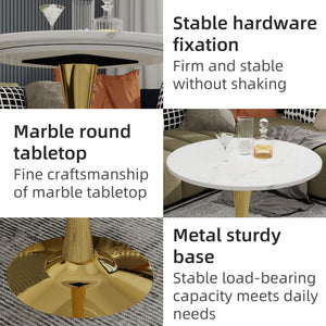 Coffee Table With Round Top