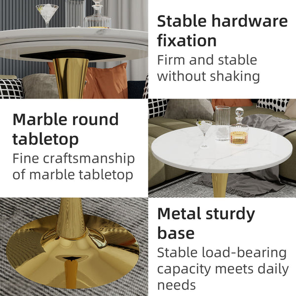Coffee Table With Round Top
