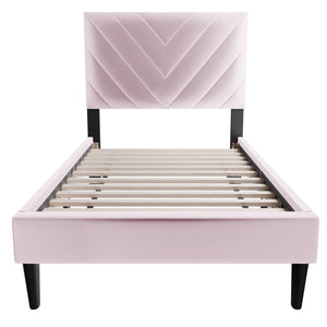 Bed Set With Adjustable Headboard