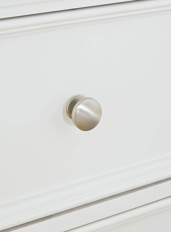 Fortman - Five Drawer Chest - White