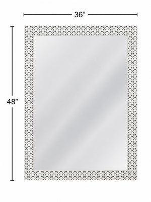 Elise - Wall Mirror - White