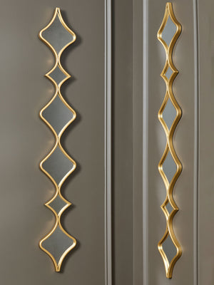 Harriswood - Accent Mirror Set (Set of 2) - Gold Finish
