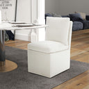 Accent Dining - Accent Dining Chair With Casters
