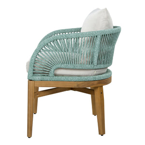Outdoor Dining Chairs With Cushion (Set of 2)