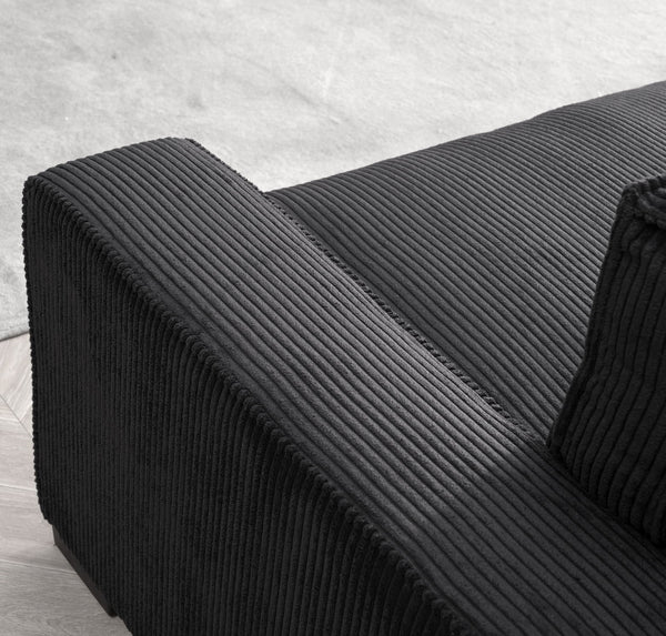 Luxe - Sofa With Sleek Design, Spacious And Comfortable 3 Seater Couch